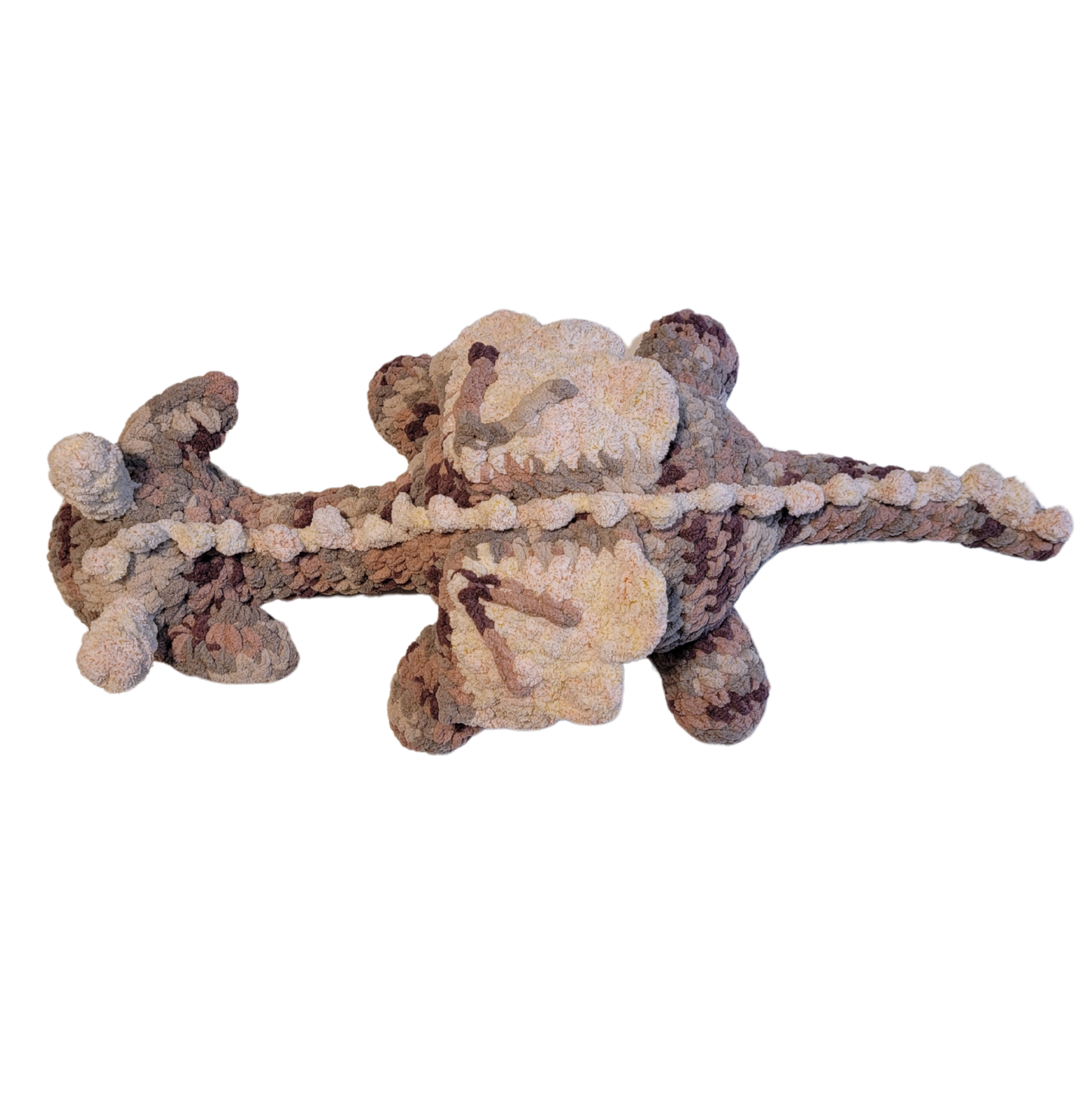 Large Dragon Plush (Mottled Purple)