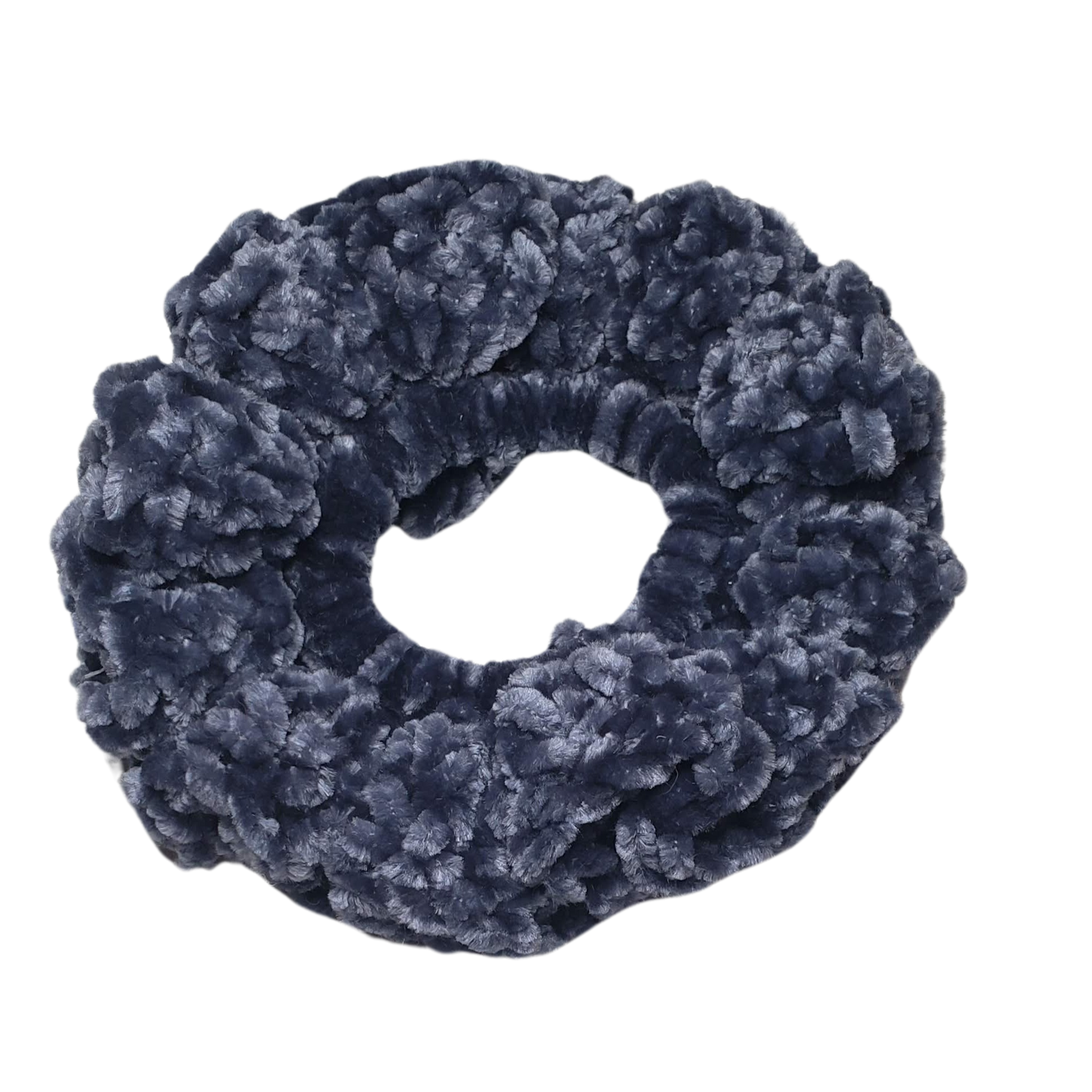 Velvet Scrunchie (Navy)