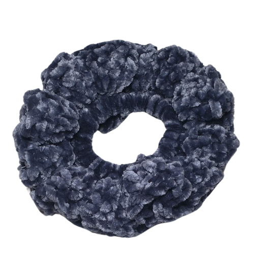 Velvet Scrunchie (Navy)