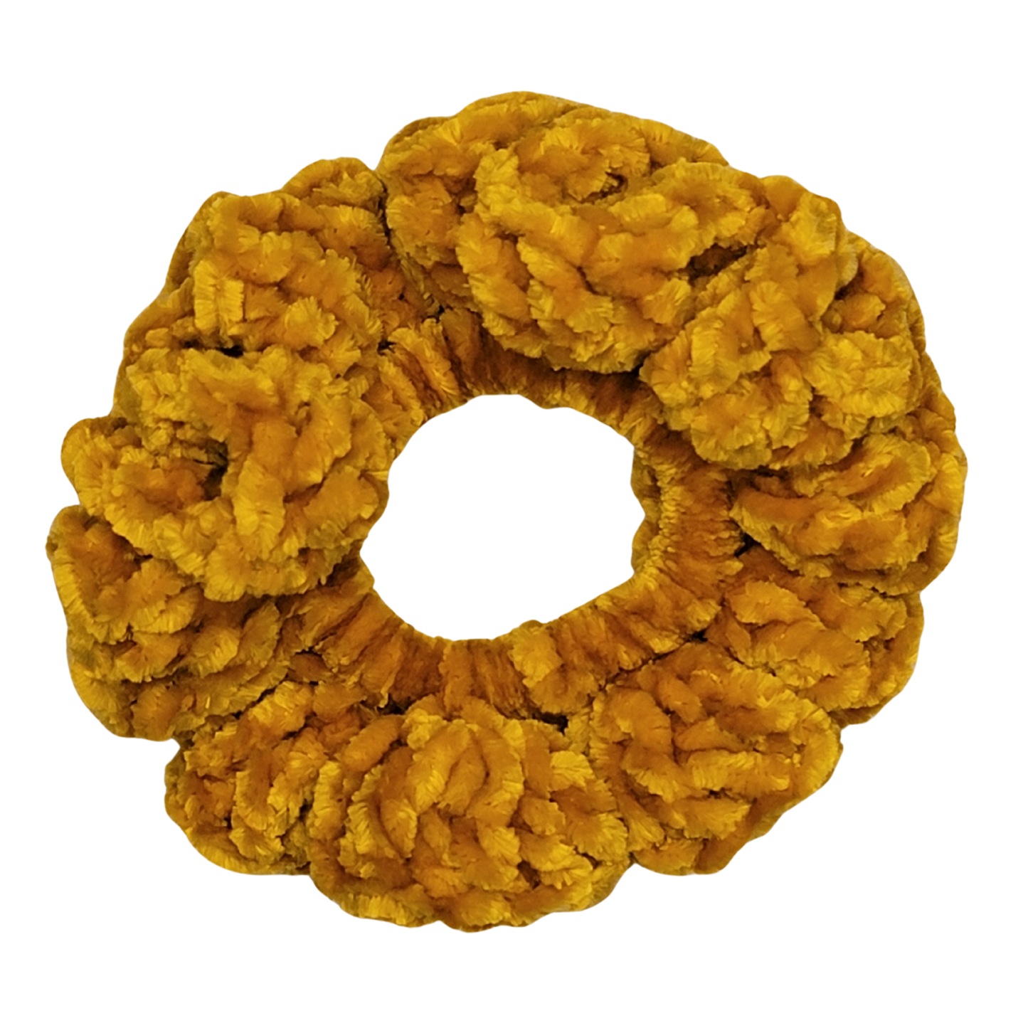 Velvet Scrunchies (Gold)