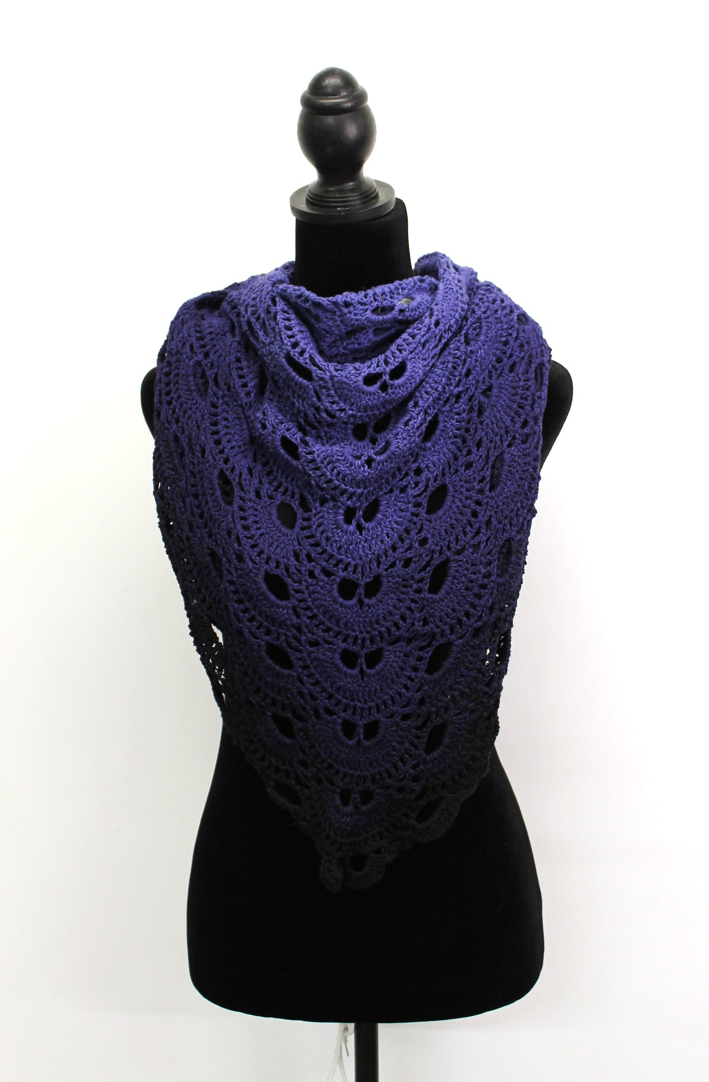 Lace shawl (Midnight)