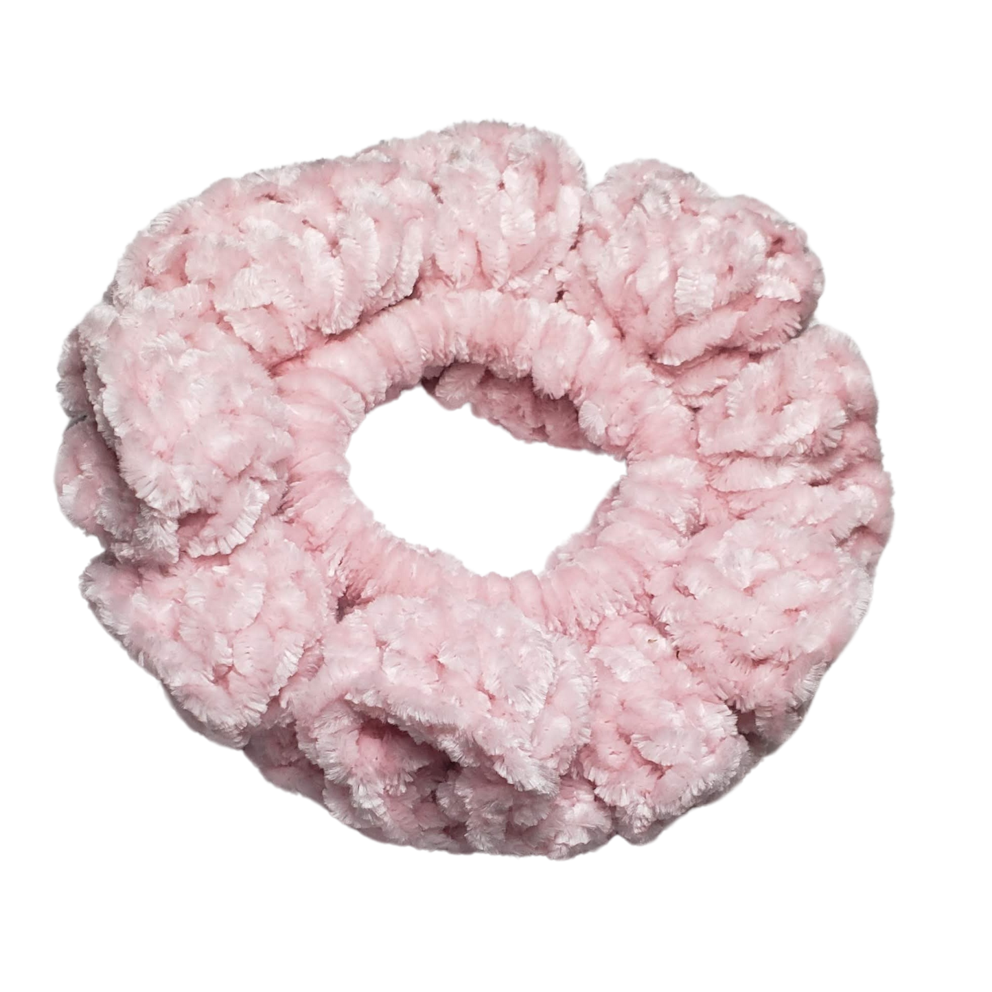 Velvet Scrunchie (Pink)